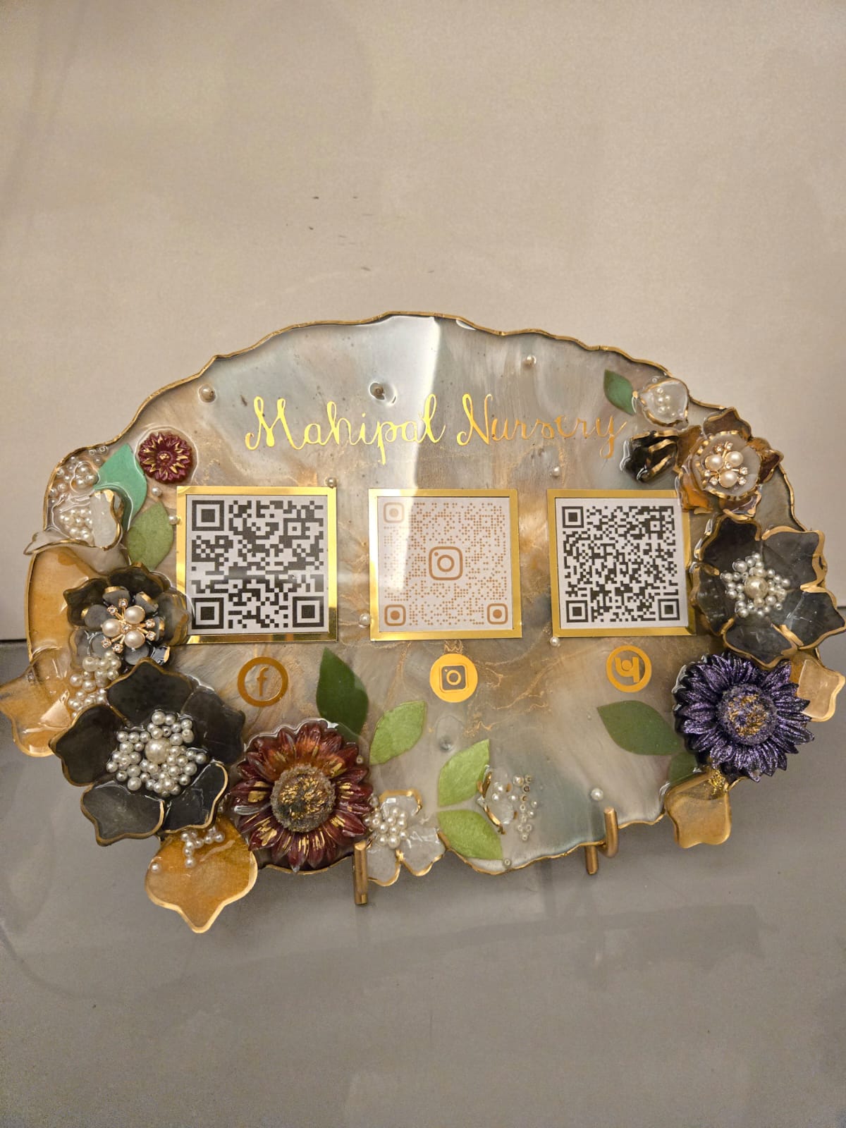 Payment & Instagram Scanner Frame